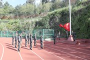 博鱼在线注册举行2023级新生军训结业典礼暨汇报表演